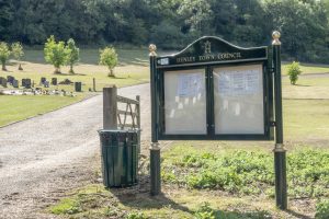 Memorial Benches in the Cemetery ARE Allowed